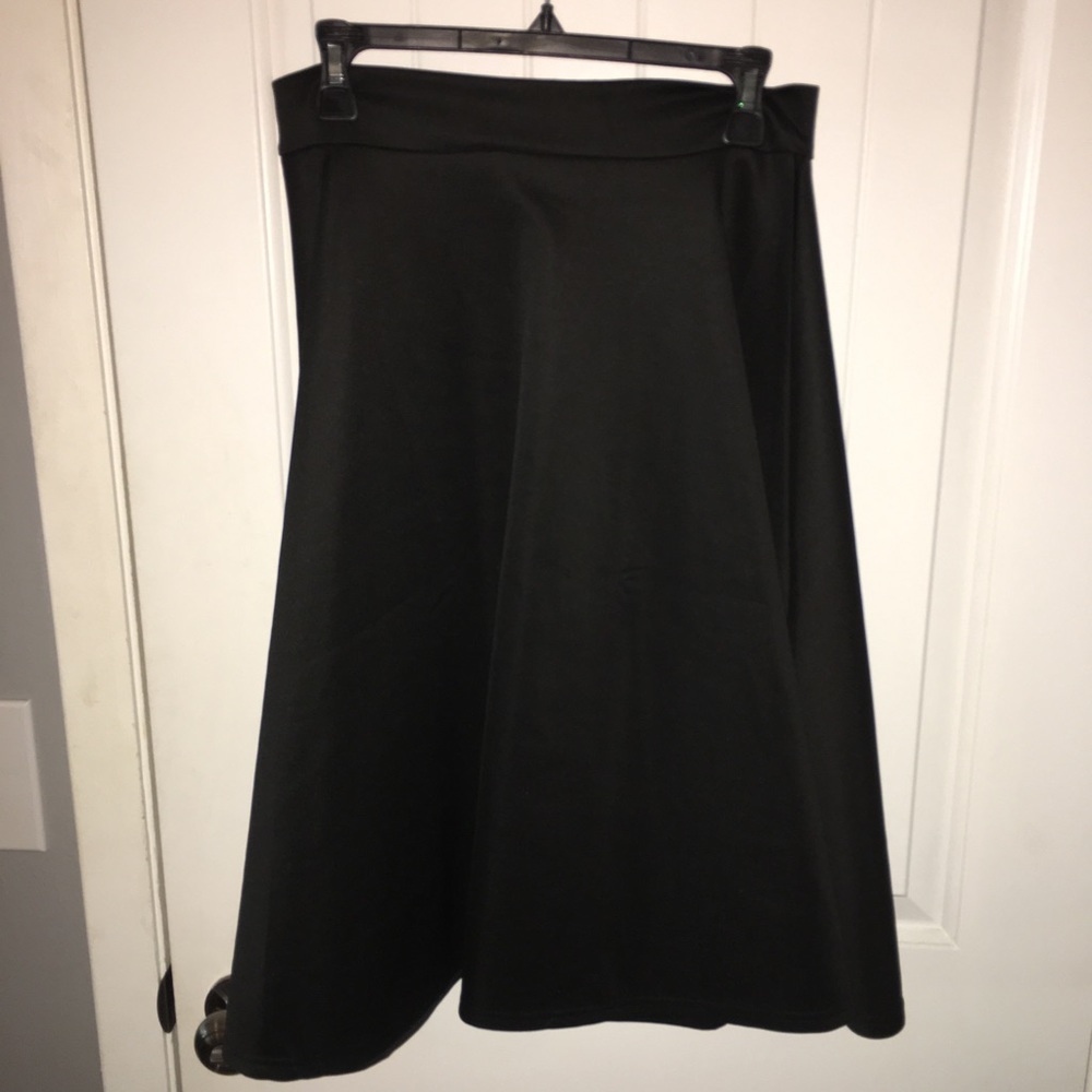 Black High Waisted Skirt